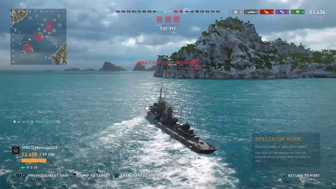 World of Warships: Live at 7.30-Dead on the High Seas with the CrippledCowboy