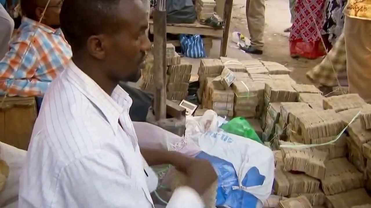 Somali  Open Air Money Changers