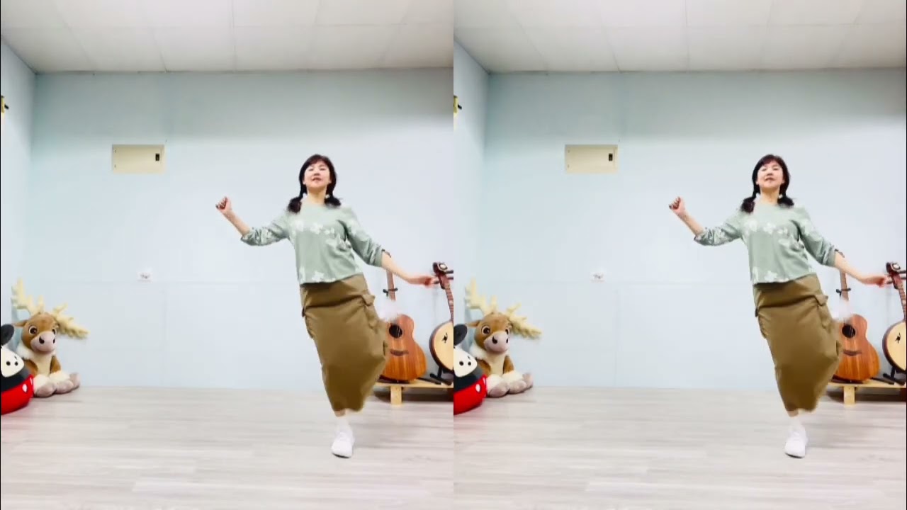 夜來香（鏡面）蕭麗娟舞蹈示範