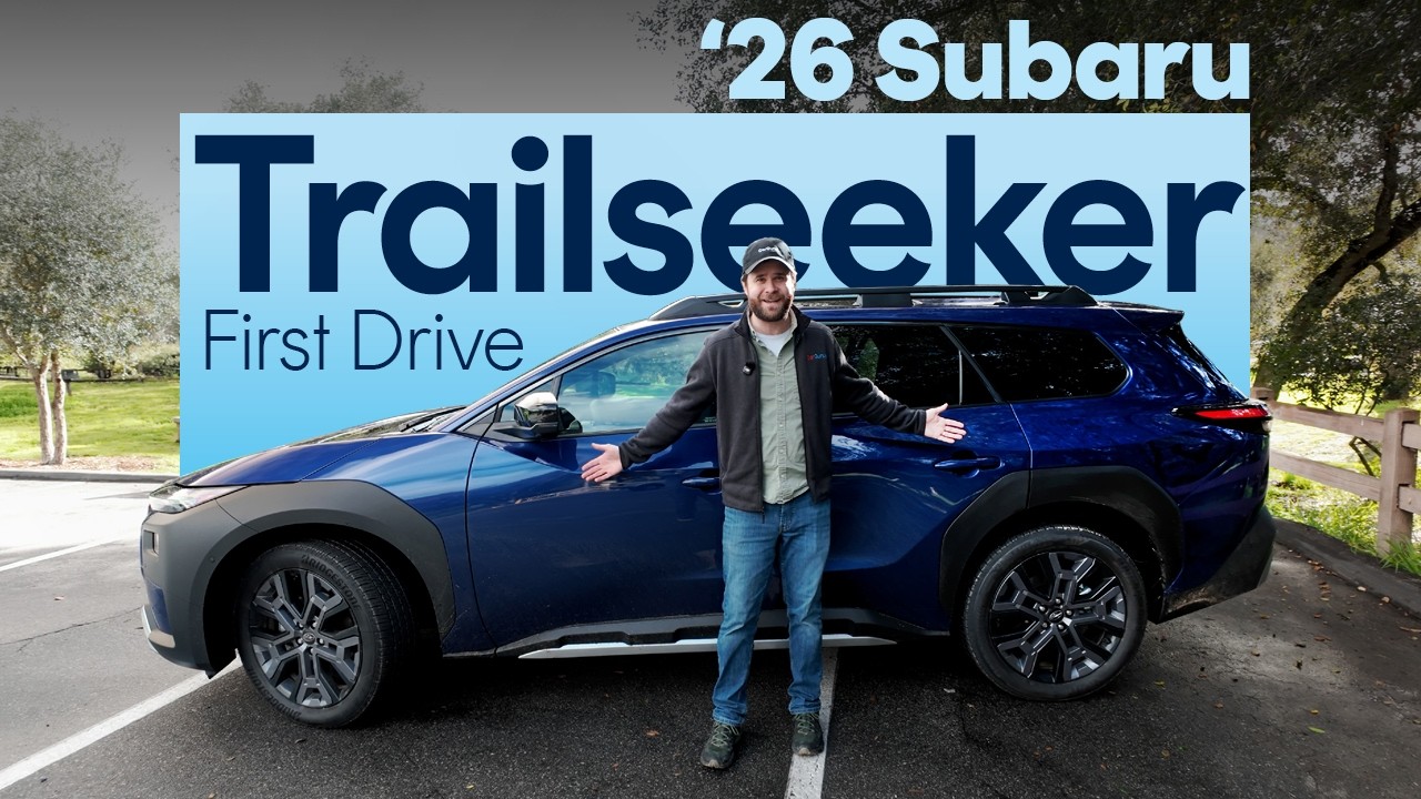Электрический Outback уже здесь! | Первый тест-драйв Subaru Trailseeker 2026 года