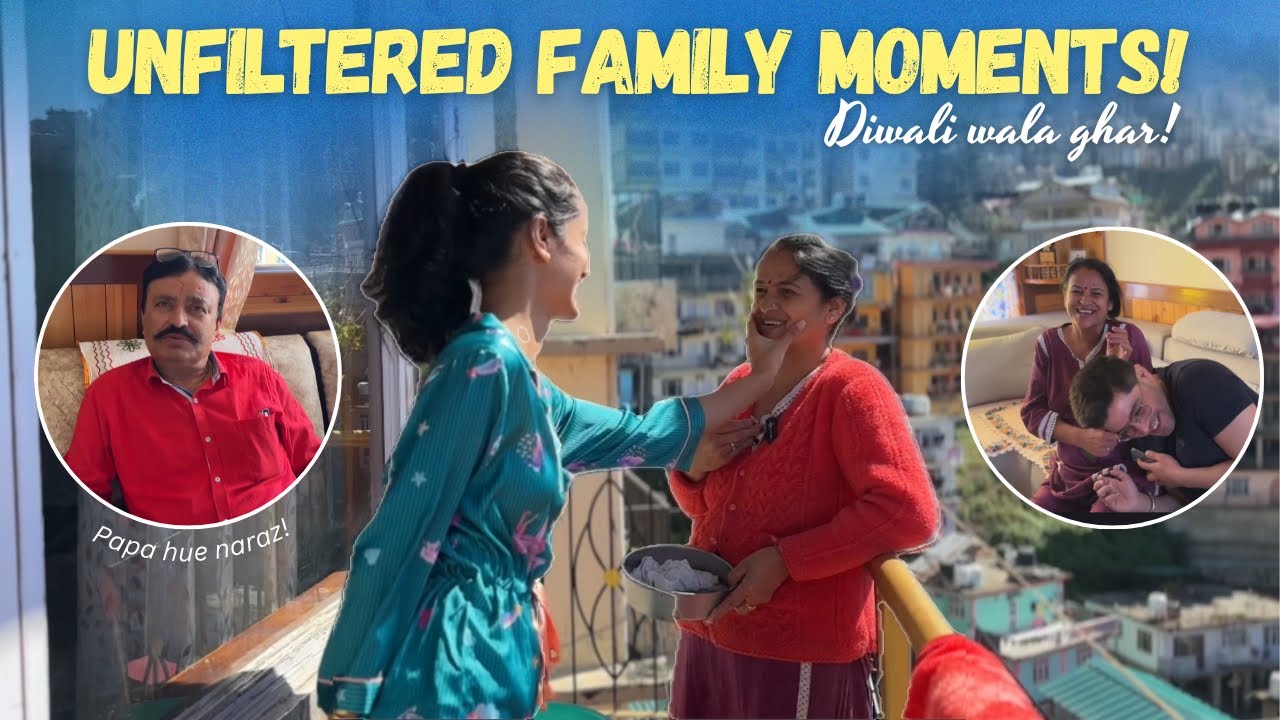 Diwali wala ghar 🏡✨: mumma har moment ko happening bana deti hai 💕| Papa ko bhi mana liya 😆| 