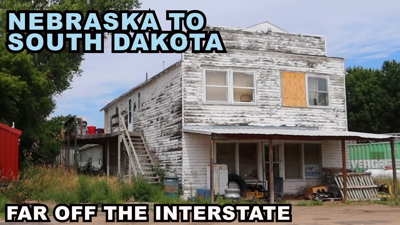 Beautiful Rural Drive Through Nebraska Into South Dakota - North Platte to Rapid City