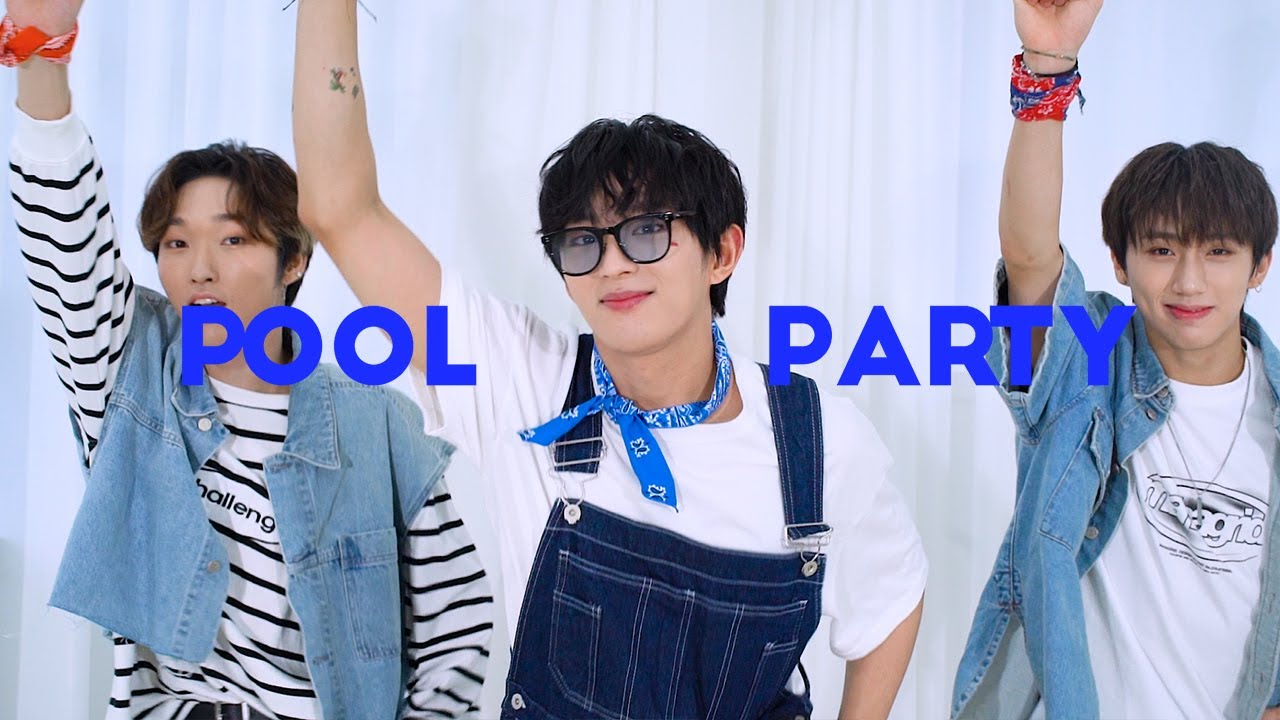 [닼비예고] D1 - Pool Party (with 이찬, 유쿠, 해리준) (원곡 : 브레이브걸스) | #데뷔편