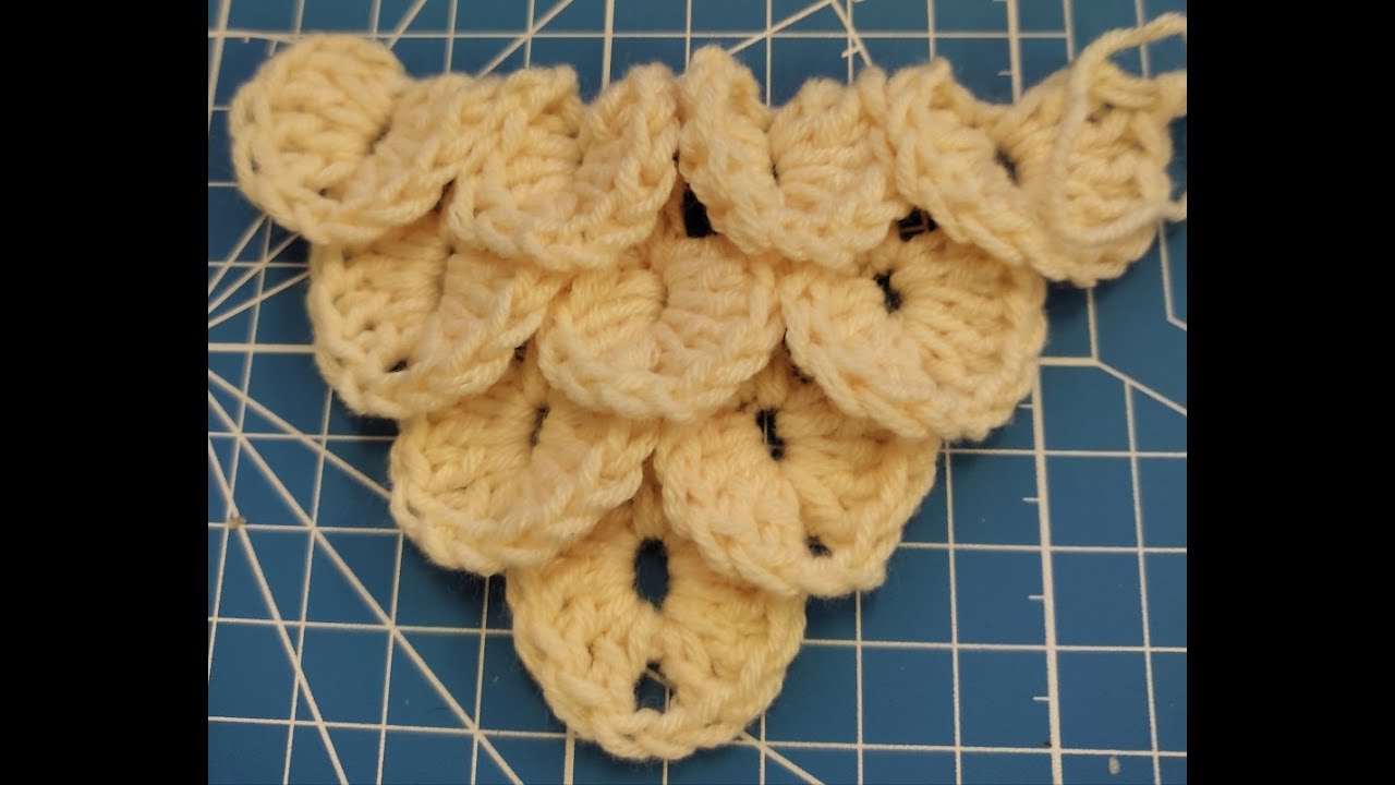Punto coccodrillo a triangolo