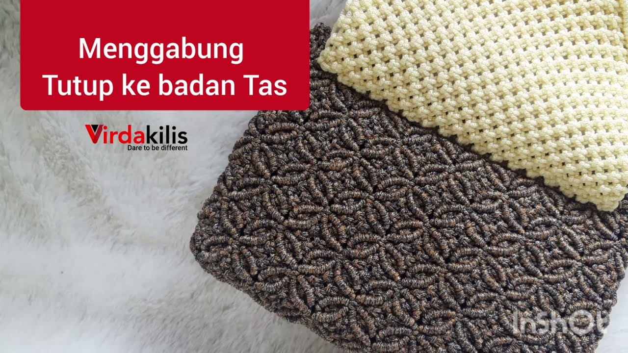 Part 9. Menyambung Tutup dengan badan tas