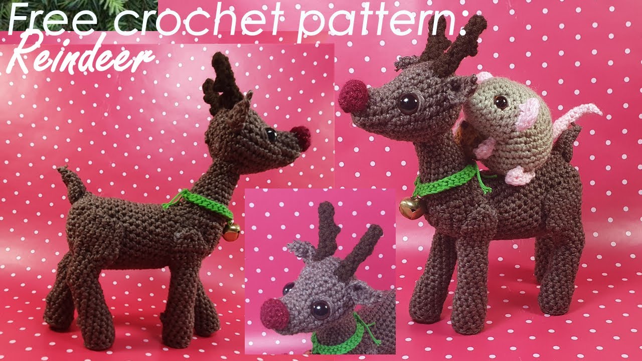 Reindeer - Christmas Amigurumi Pattern #3