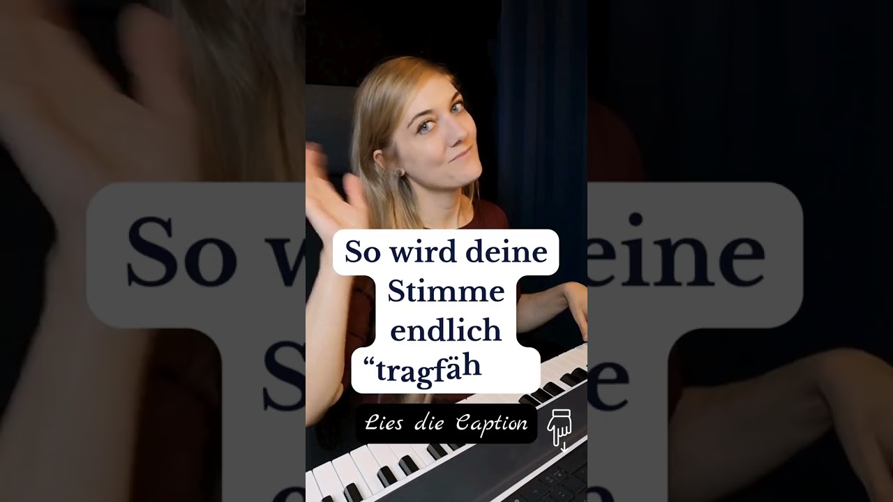 WTF ist eine tragf&auml;hige Stimme?