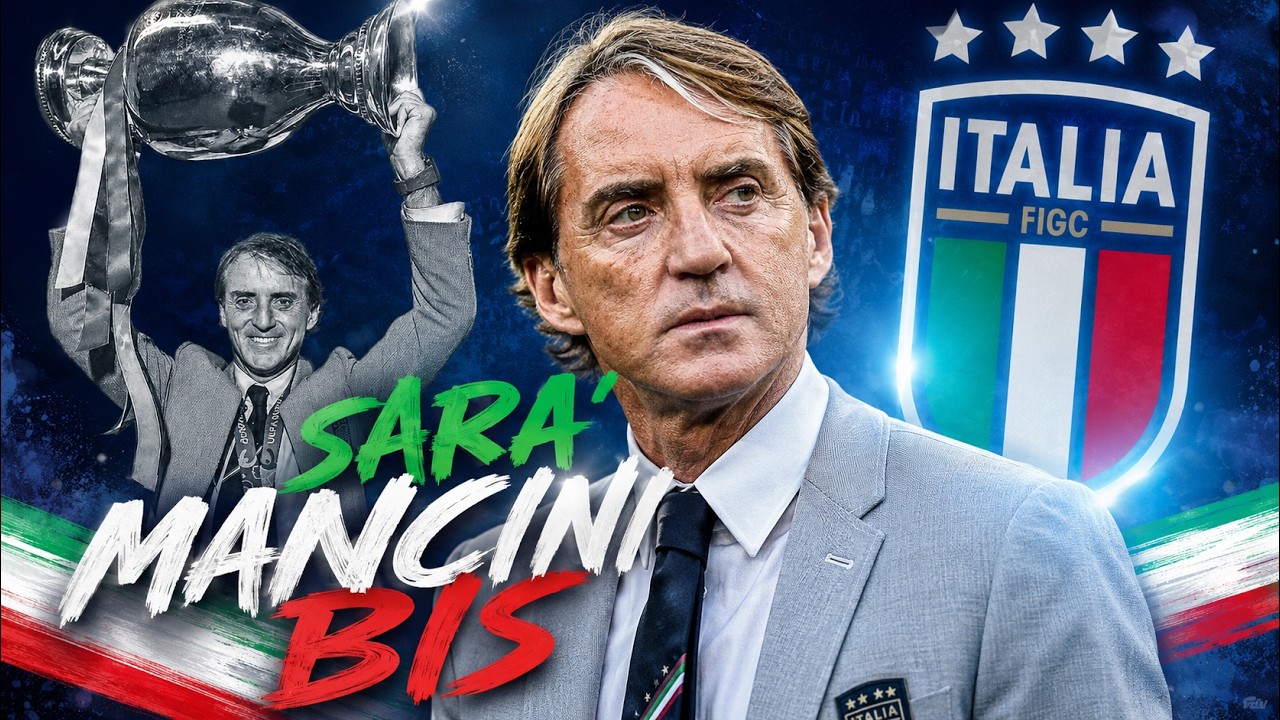 CLAMOROSO ITALIA: ROBERTO MANCINI SARA' IL NUOVO CT DELLA NAZIONALE, MA NON PUO' ESSERE ANNUNCIATO