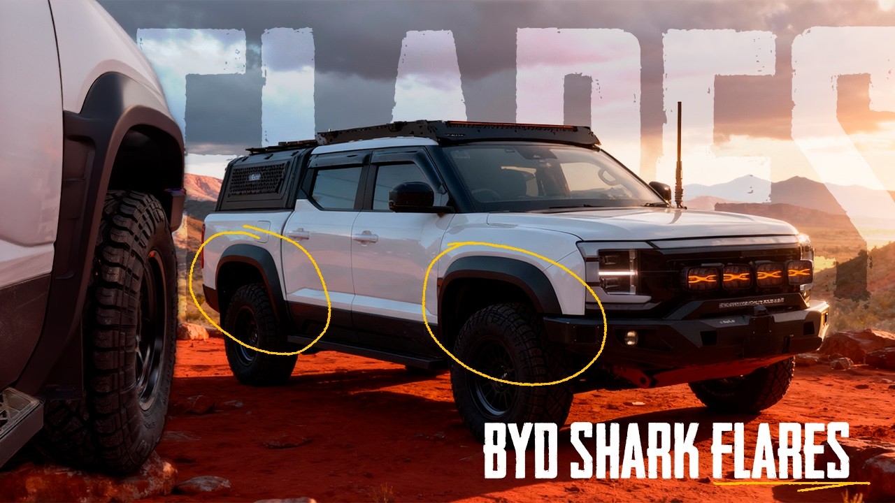 BYD Shark 6 Predator Flares Install Guide 30 mm Widebody Upgrade