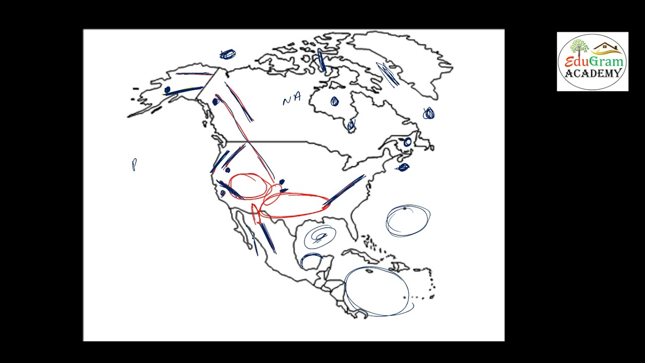 World Mapping L13 North America Part 4 EduGram Academy Puraini 