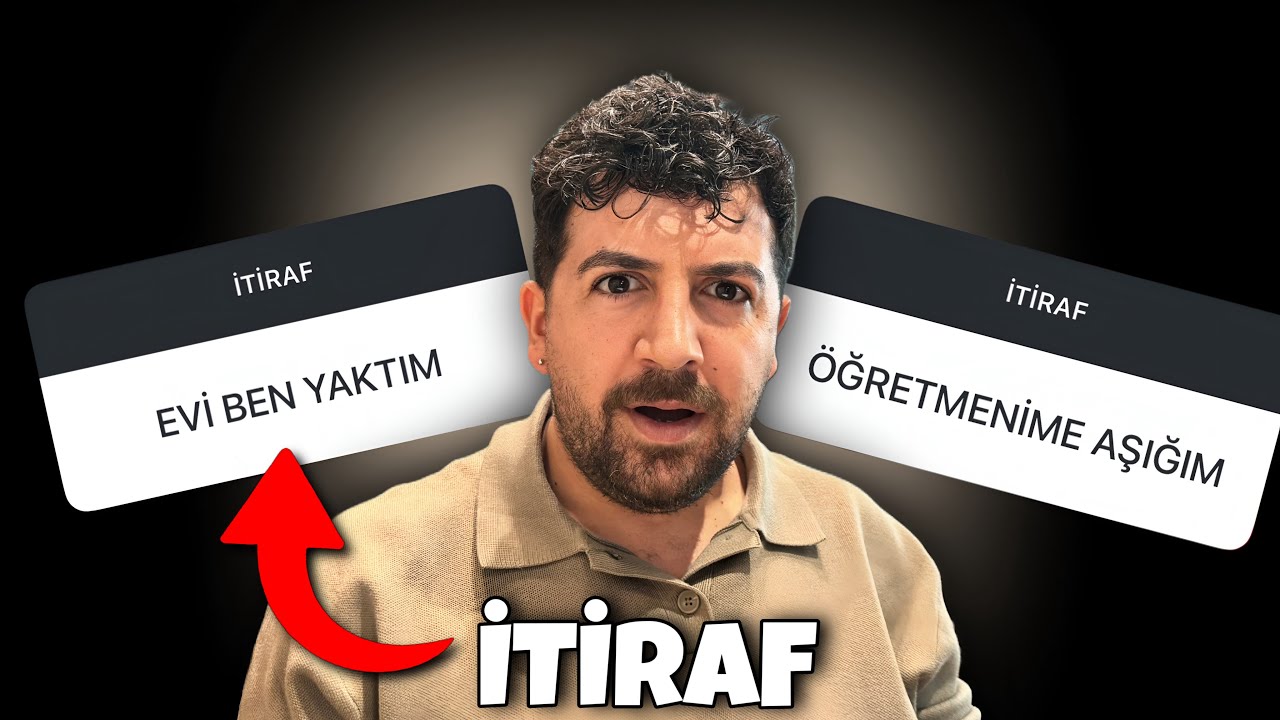 SİZDEN GELEN İTİRAFLARI OKUDUM | SERKAN AĞBİ