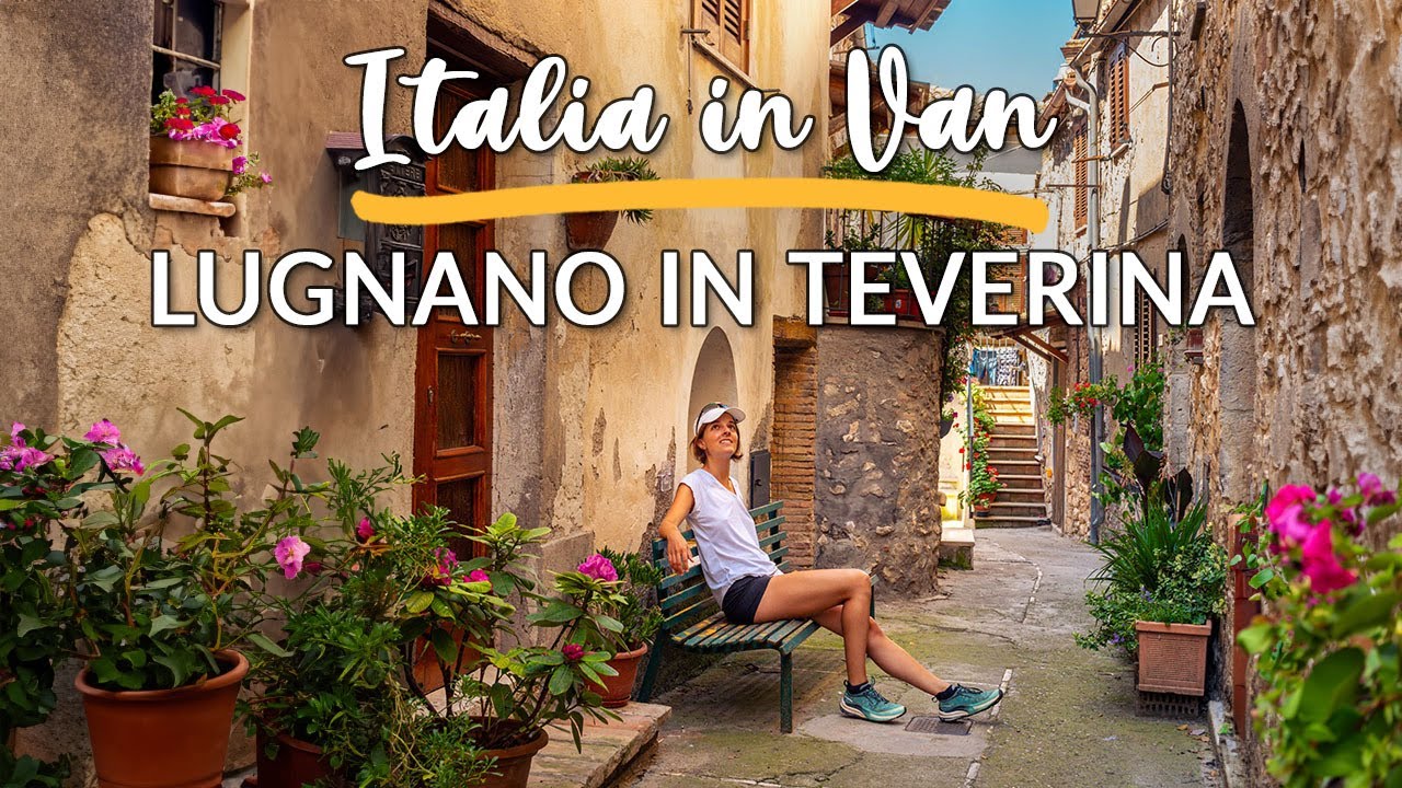 LUGNANO IN TEVERINA ci ha sorpresi 😍 Viaggio in Italia Centrale in van 🚐