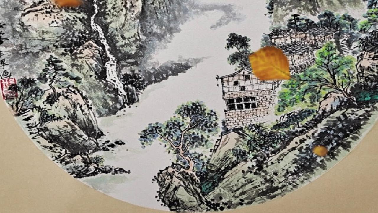 精致小作品《晨雾》，丹青笔墨描绘云雾缭绕的人间仙境