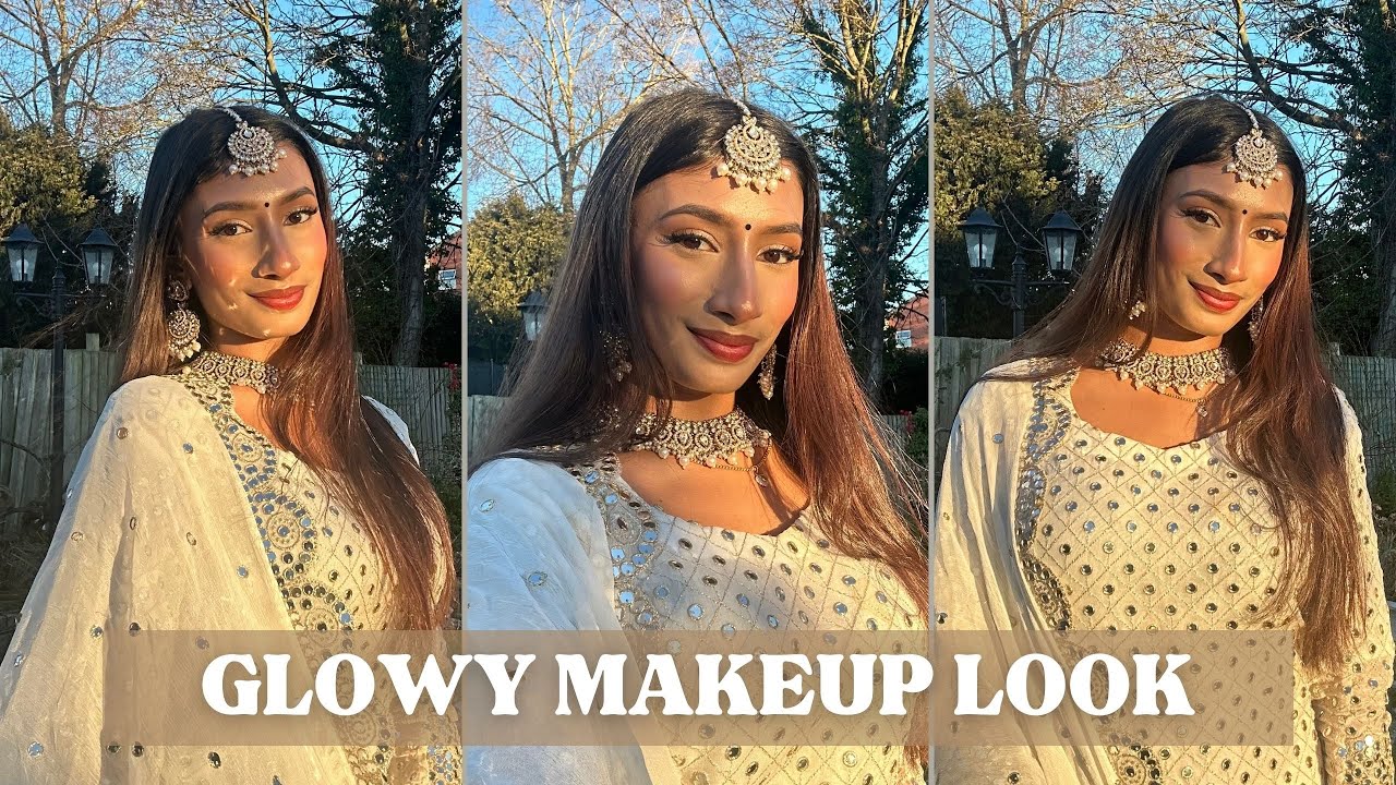 GLOWY Makeup Look | BCMC Christmas Makeup look