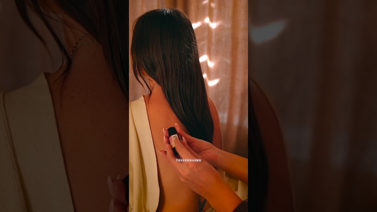 ASMR Personal Attention: Essential Oil Relief & Forehead Touching 💆&zwj;♀️