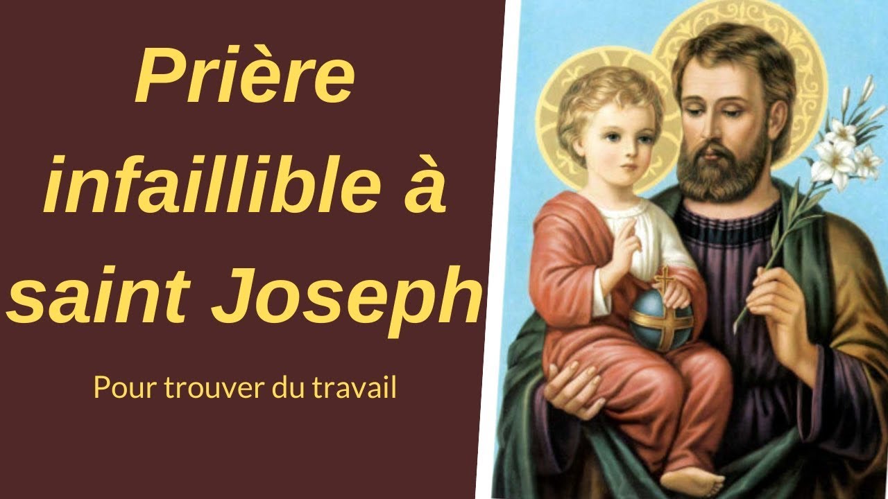 Pri&egrave;re &agrave; saint Joseph pour trouver du travail - Pri&egrave;re tr&egrave;s efficace et miraculeuse &agrave; saint Joseph