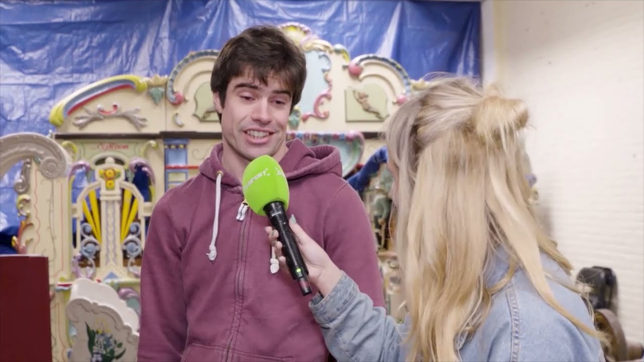 Meest bekeken Draaiorgel filmpje ever! van Dumpert & interview Thijs Haenen Mario Bros