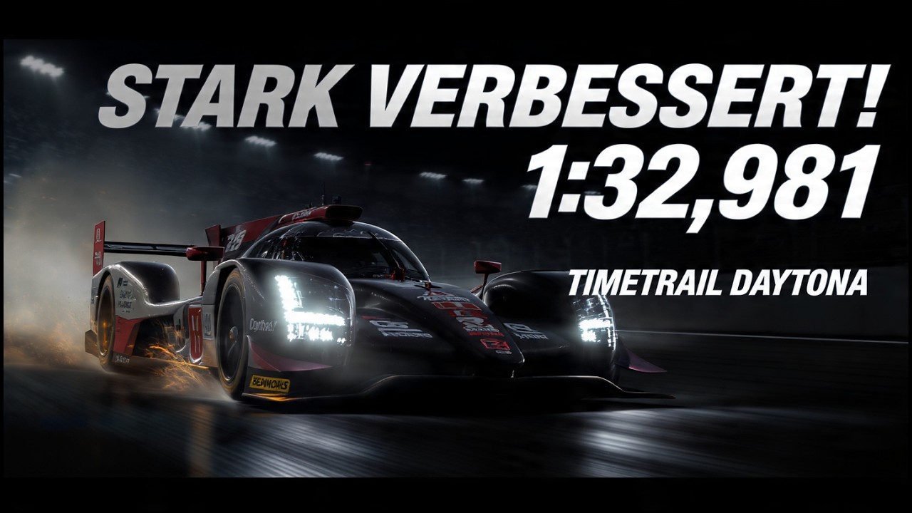 GT7  TIMETRAIL - Nochmal geliefert! 1:32,981 🔥 Daytona Gr.1 | GOLD