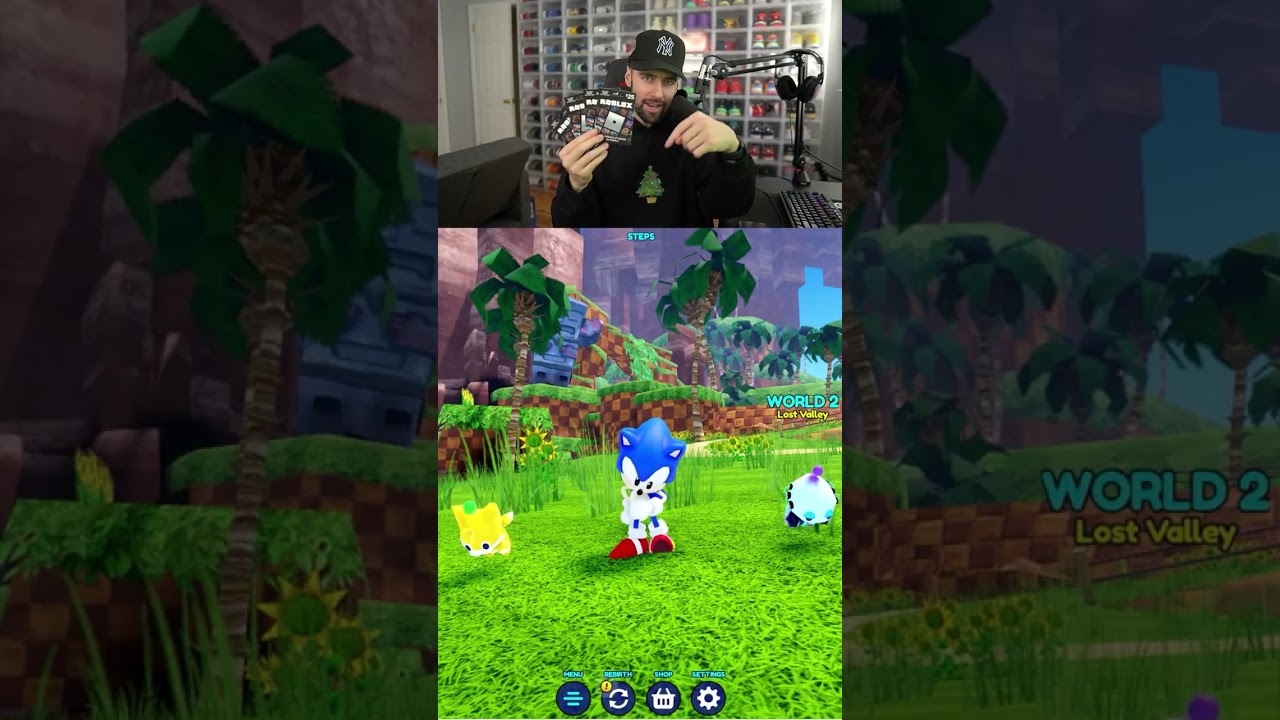 Как разблокировать новый скин в Sonic Speed ​​Simulator 👀