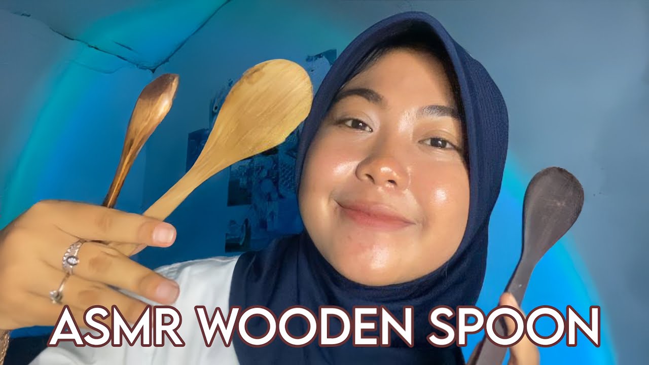 ASMR 3 Type Wooden Spoon 🪵🥄 ( Tapping & Scooping )