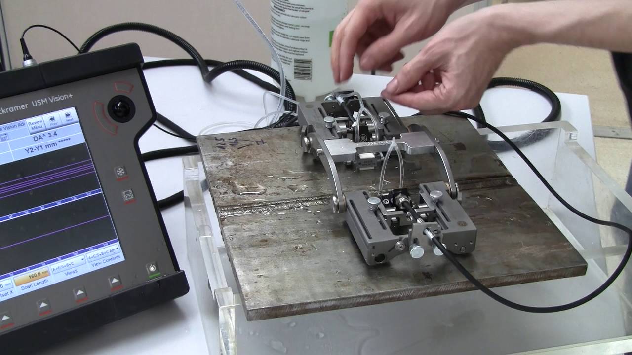 Palm Flat UT Scanner for Weld Applications