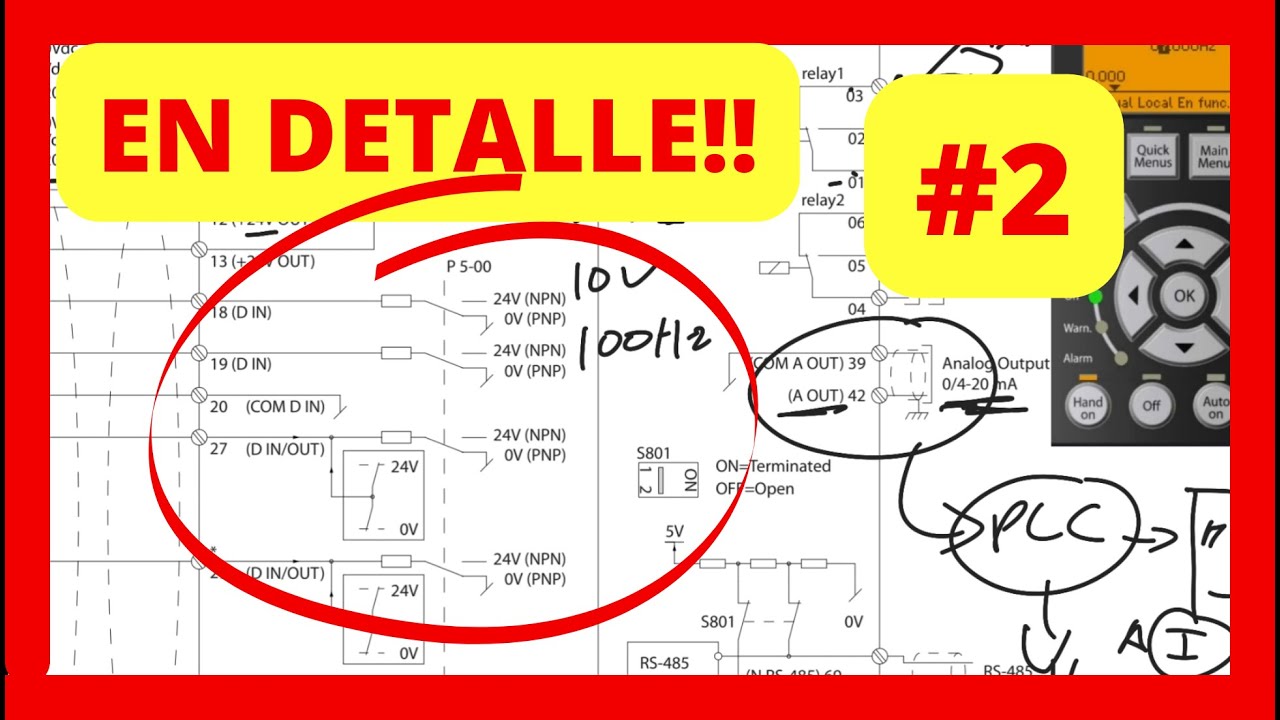 ✏️ANALIZA un ESQUEMA REAL de un  VDF DANFOSS #2  | @Teslamatic​