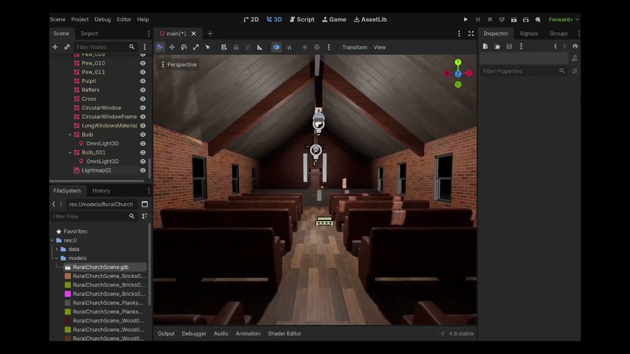 Lightmap Baking in Godot Part 2 (Import and Baking)