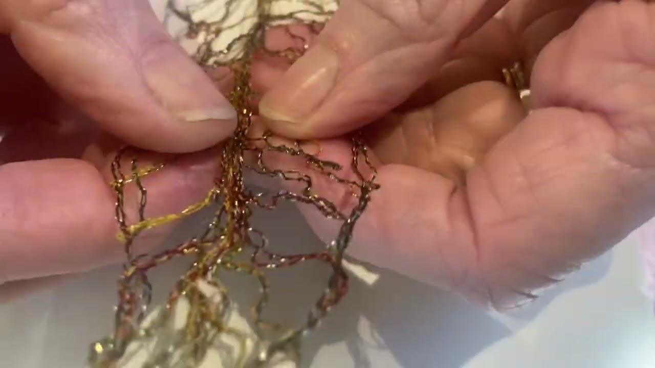 Inspiration Monday - stitching and printing on water soluble fabric