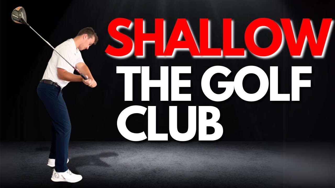 How To Shallow The Golf Swing WITH THIS FEELING