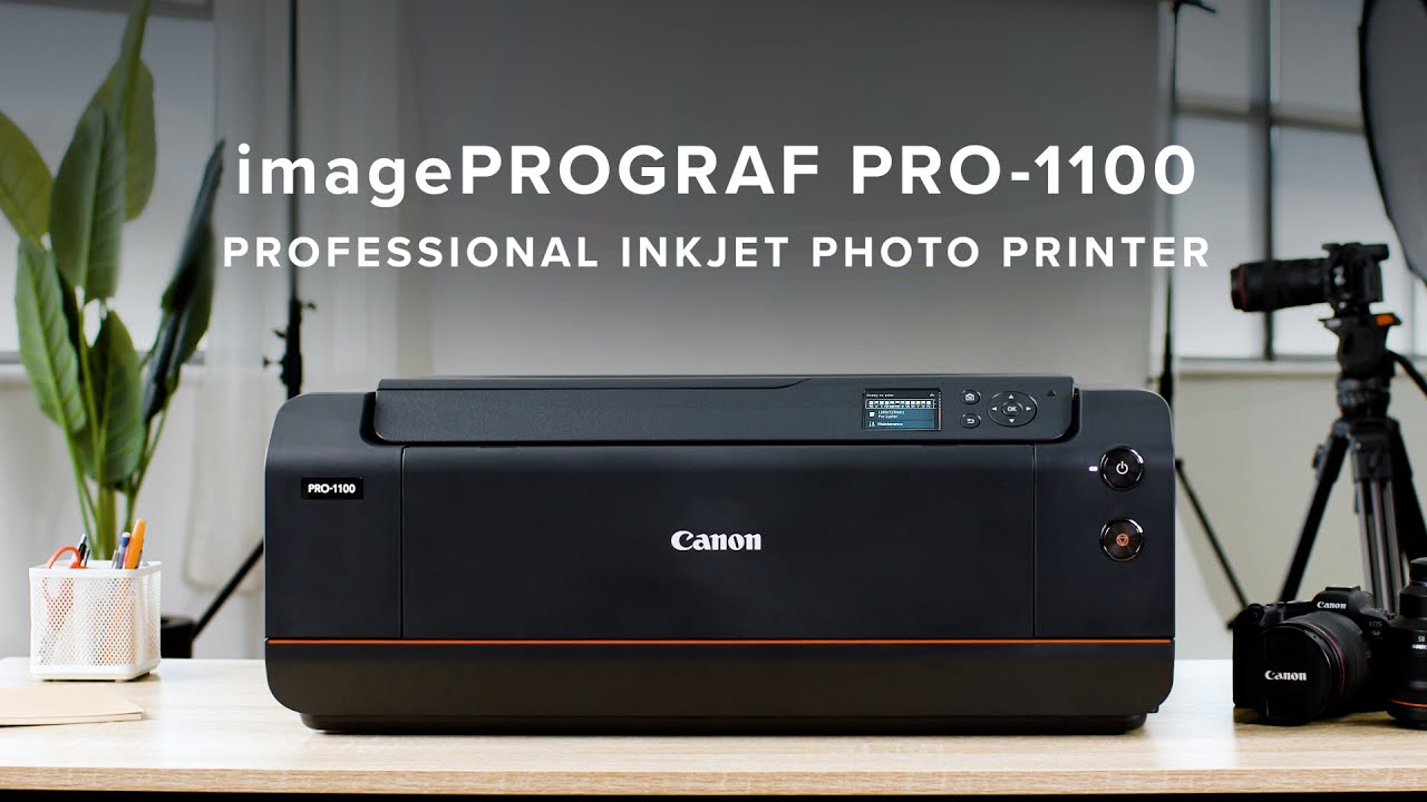 Canon imagePROGRAF PRO-1100  - 17&rdquo; Professional  Inkjet Photo Printer