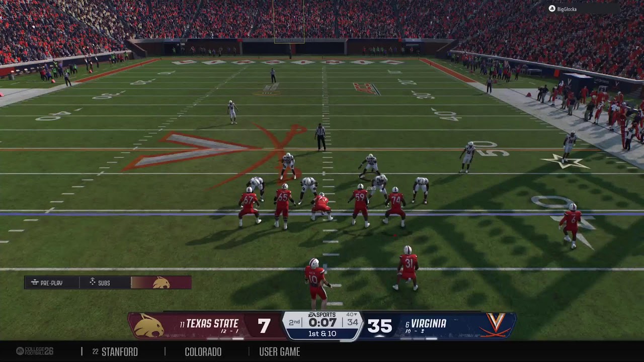 BMG 3 Star TXST vs Virginia