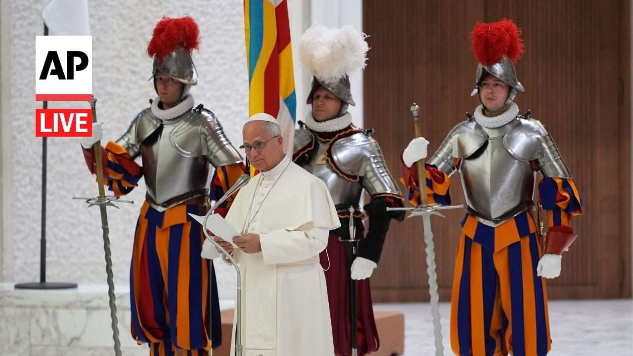 LIVE: Pope Leo XIV presides over Swiss Guards swearing-in ceremony