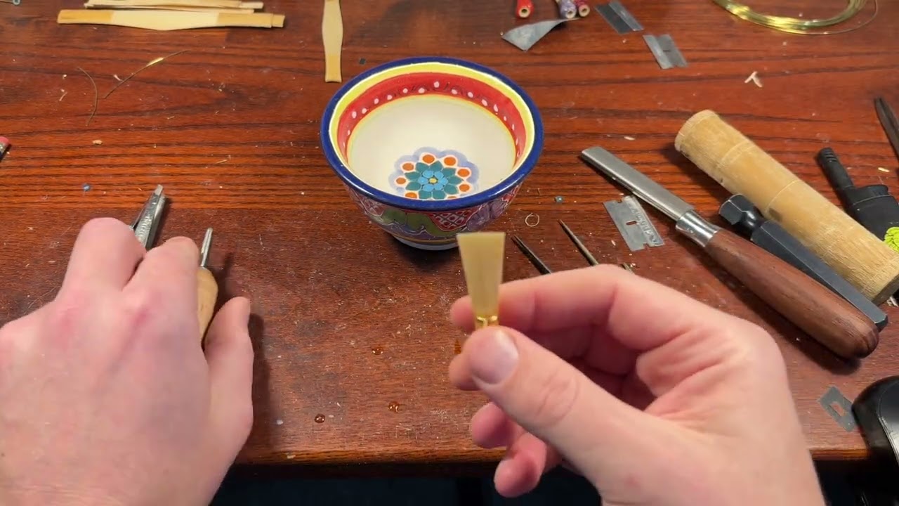 Reed Making Day 5