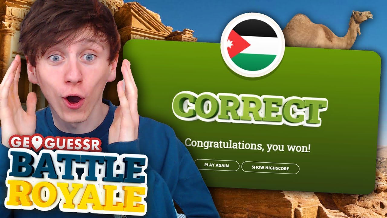 My First Time Playing Geoguessr BATTLE ROYALE