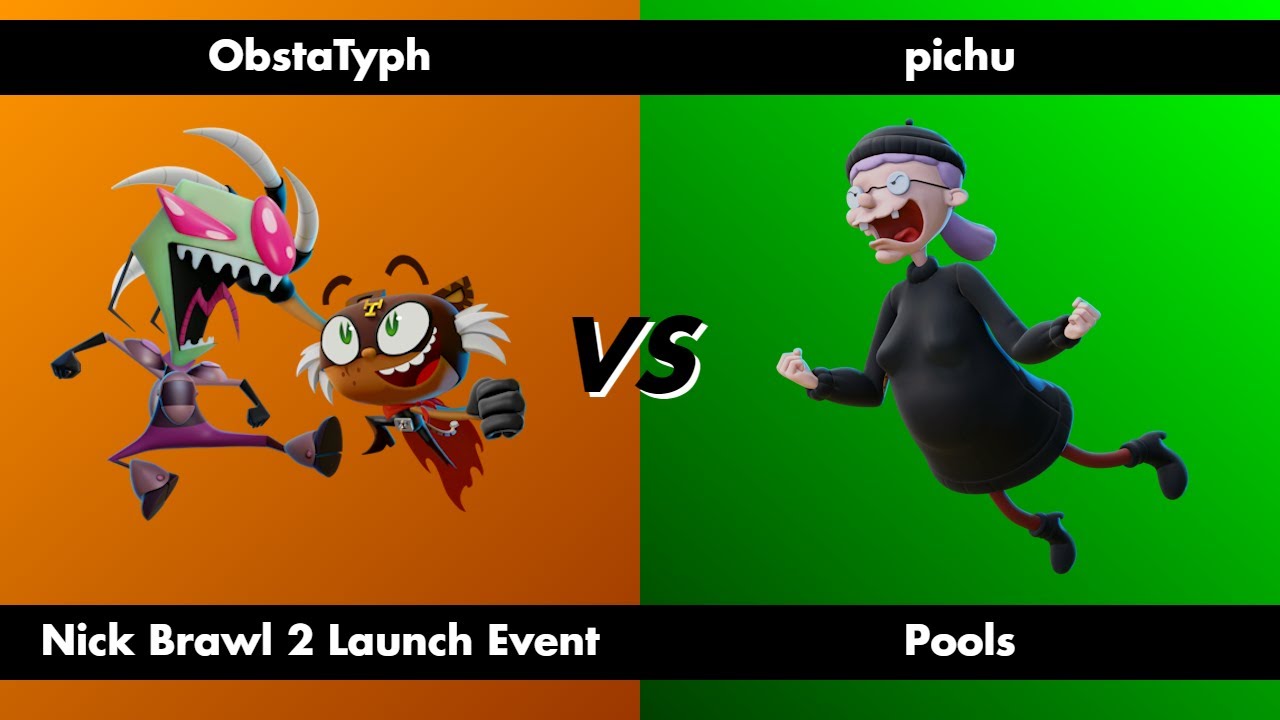 ObstaTyph ( Zim / Tigre ) vs pichu ( Gertie ) - [ Pools ]