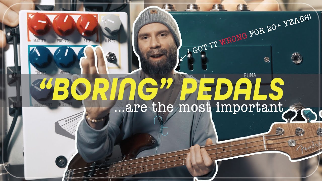 EASY BASS TONE FIX | 29 Pedals EUNA and JHS Colour Box