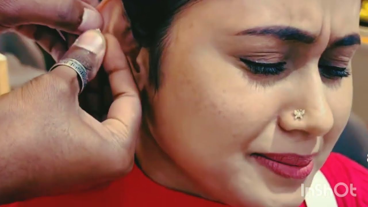Nose And Ear Piercing Of Boy ll लड़का बना लड़की 😲 #Ruchika #mtf 