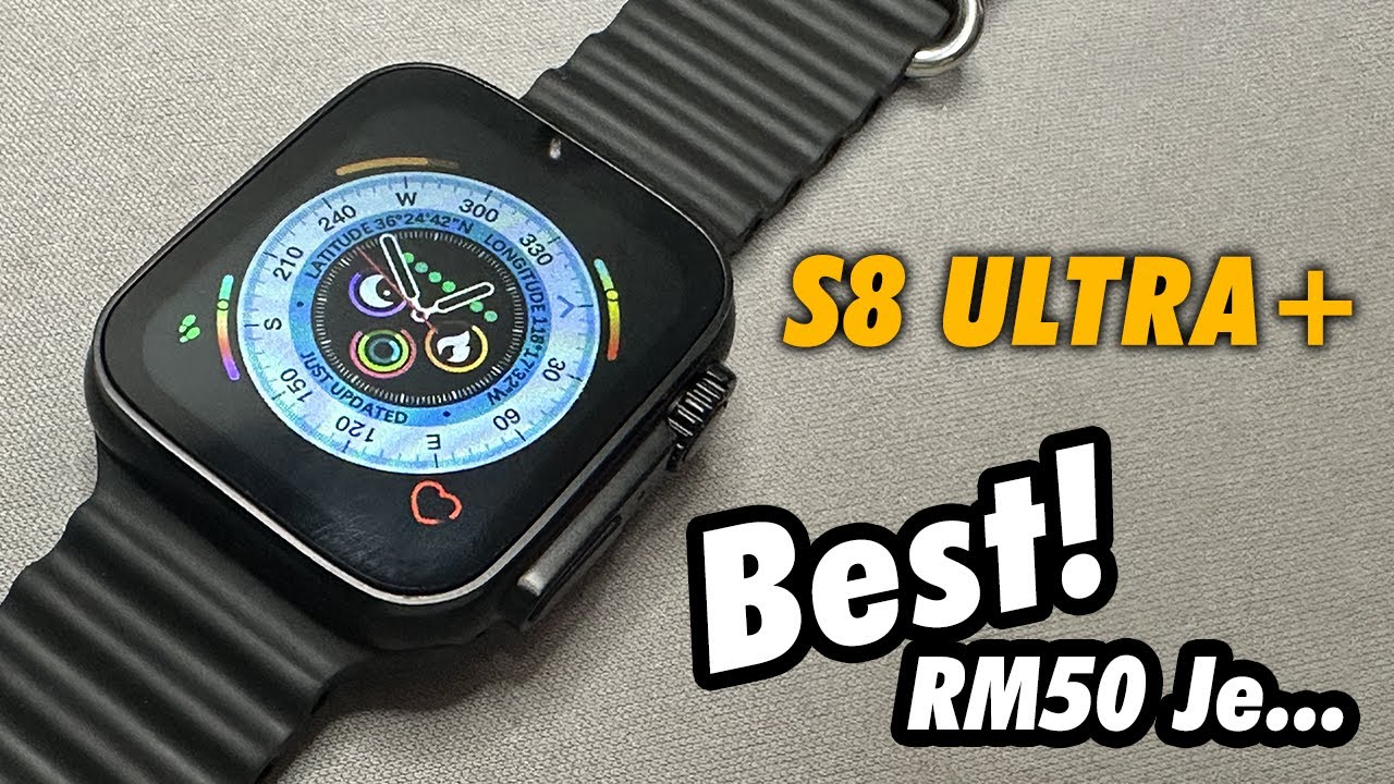 Jam ULTRA Paling MURAH Tapi BEST! - Review S8 Ultra+ (KD99 Ultra)