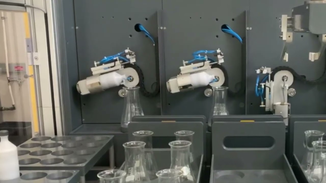 Automated powder dosing sytstem