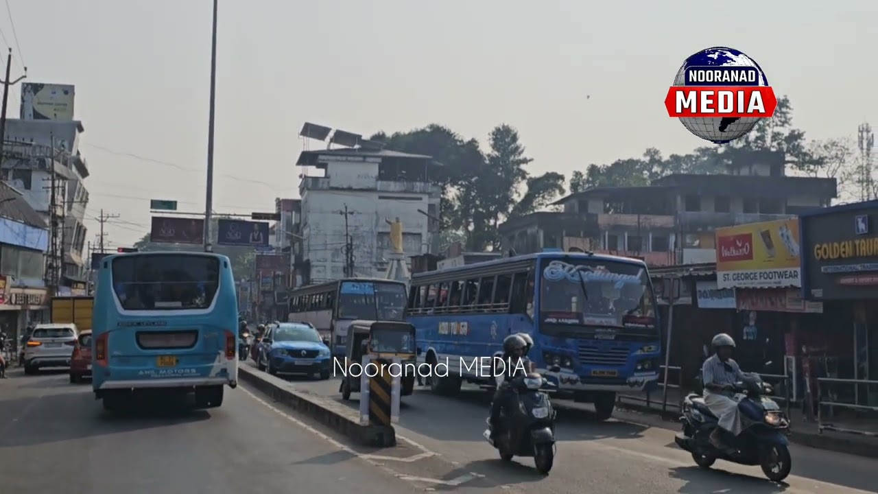 ബസ്‌സ്റ്റോപ്പ് അവഗണിച്ച് സിഗ്നലിൽ ബസ് നിർത്തൽ; ചാരുംമൂട് ജംഗ്ഷൻ അപകട സാധ്യതയുടെ കേന്ദ്രം