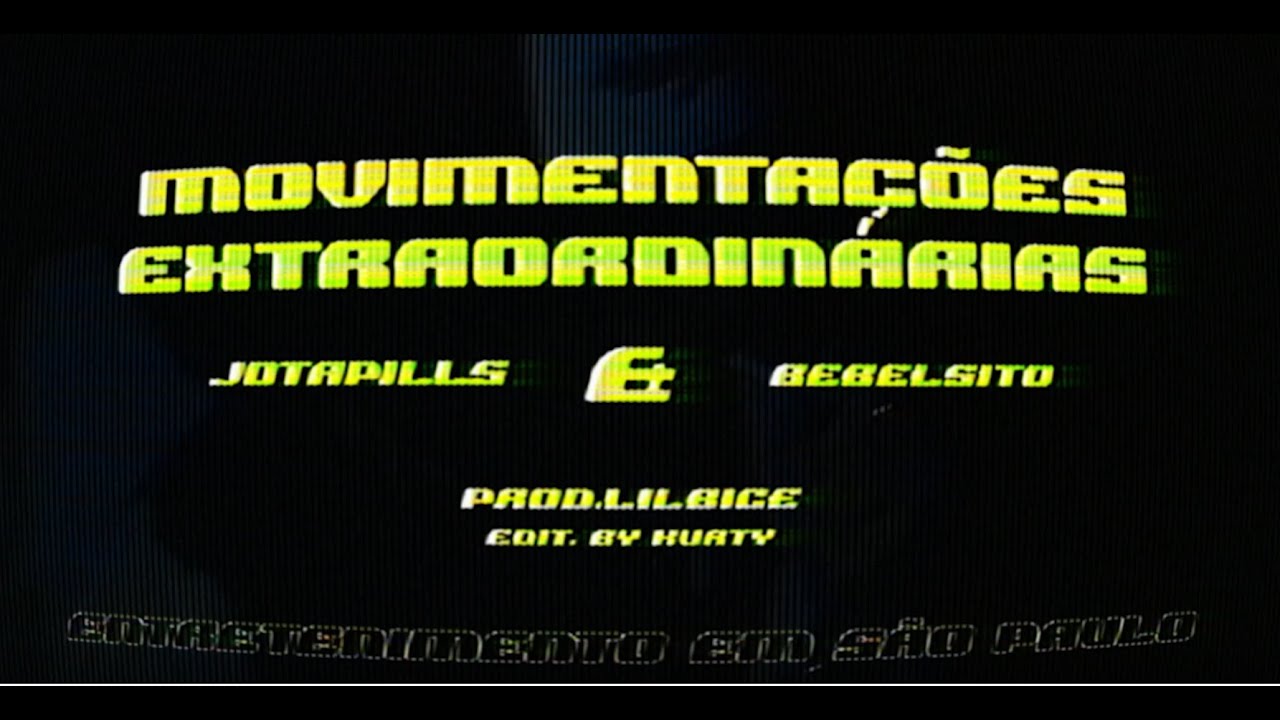 JotaPills feat. BEBELSITO TREM - Movimenta&ccedil;&otilde;es Extraordin&aacute;rias (prod.lilbice) Dir. by Kurty