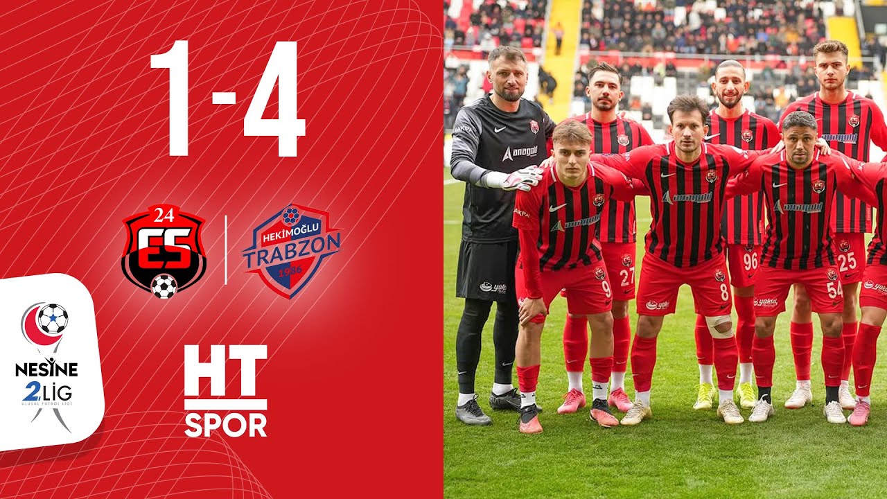 Anagold 24 Erzincanspor 1 - 4 1461 Trabzon FK (20. Hafta)
