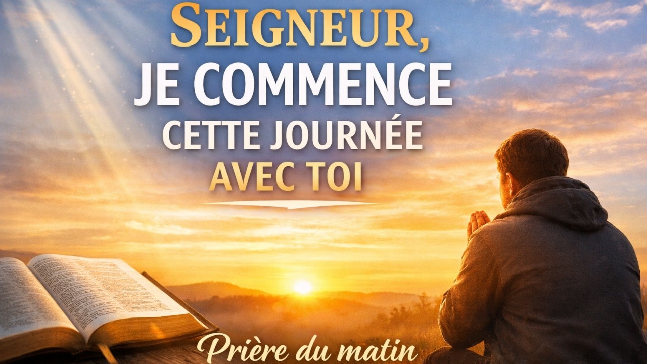 Seigneur, je commence cette journée avec toi | Prière du matin20