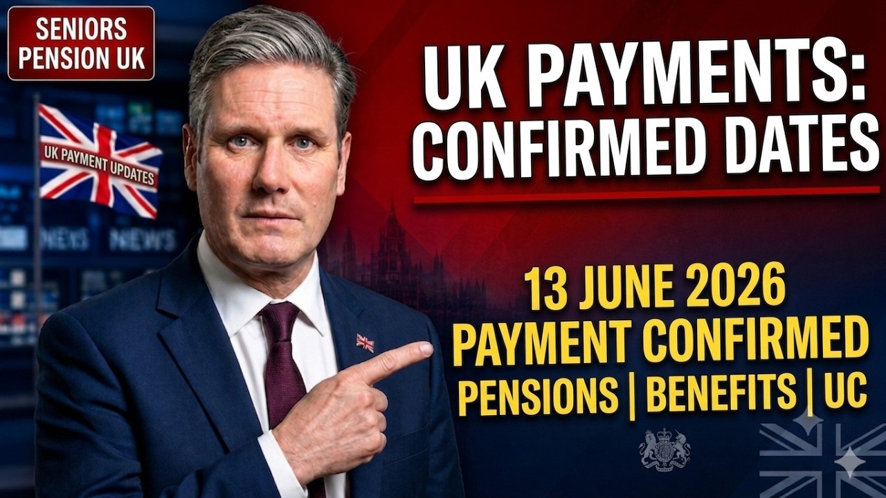 13 June 2026 payment dates for universal credit, benefits and pensions
