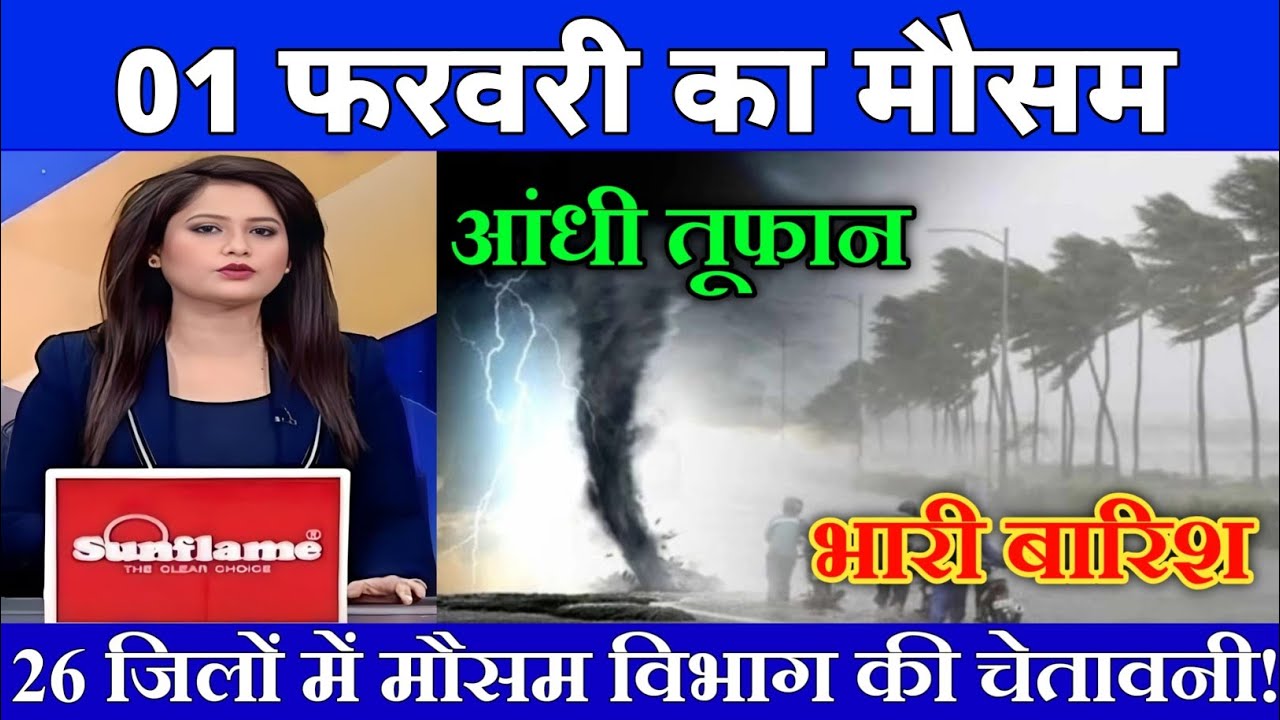 31 जनवरी का मौसम| today weather update, heat wave, #Mausam_ki_jankari #Lucknow_weather #आज_का_मौसम