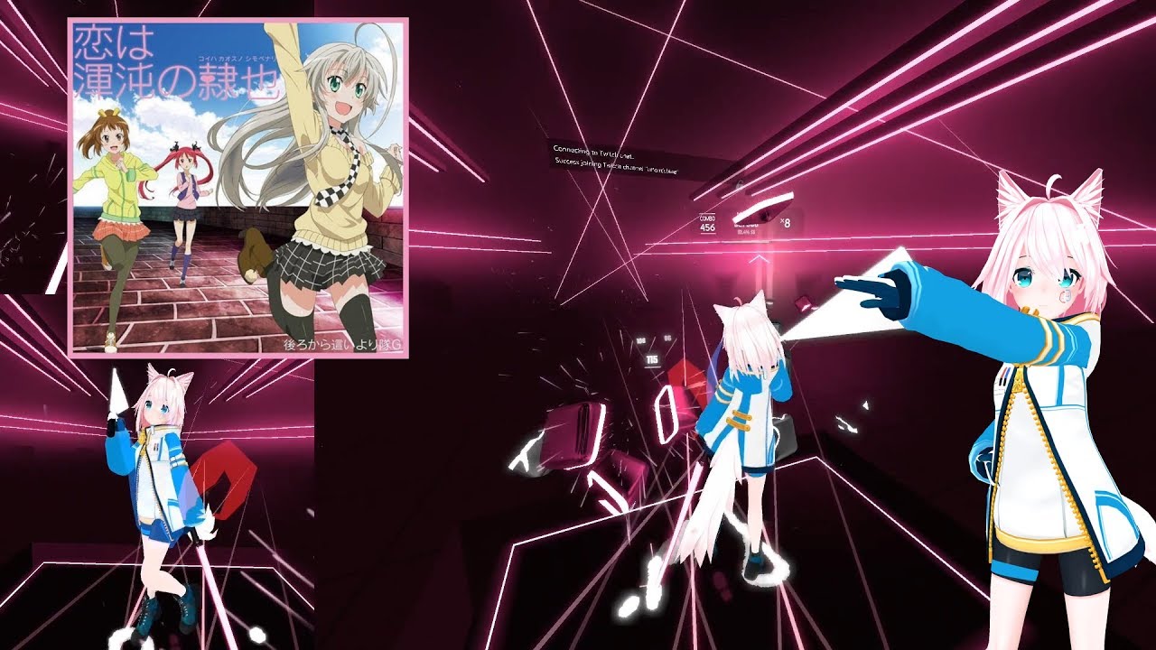 [Beat Saber 360°] Love is the Servant of Chaos Full Body Tracking