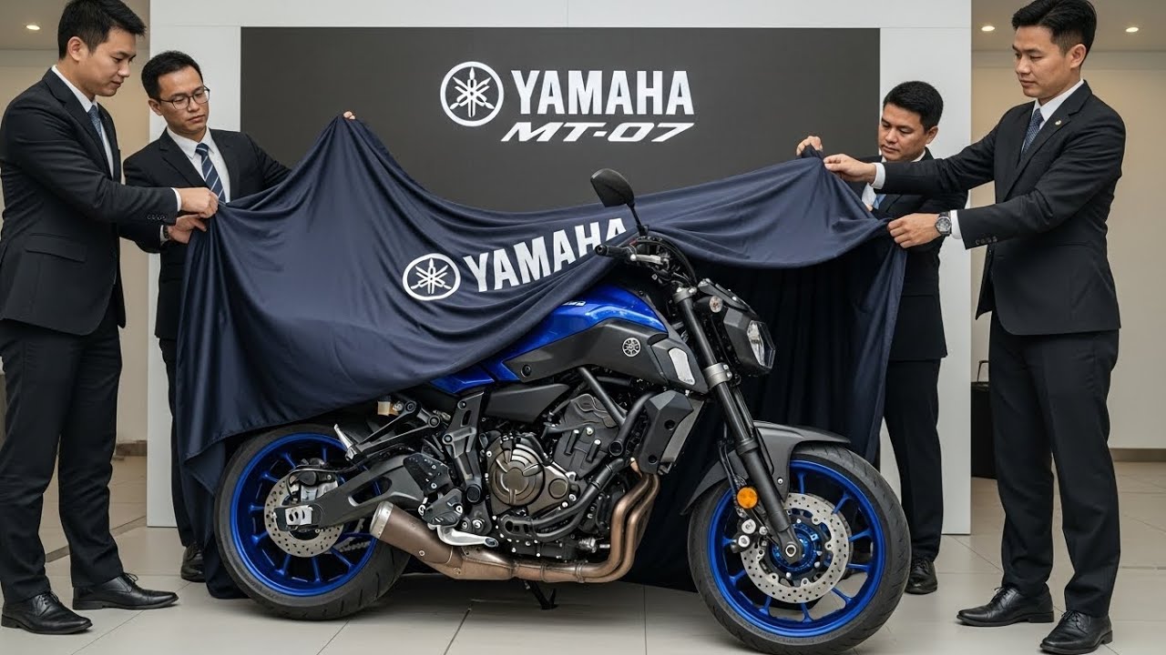 Наконец-то вышел Yamaha MT-07 2026 года! Этот первоклассный мотоцикл класса Hyper Naked получил м...