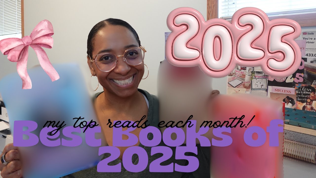 Лучшие книги 2025 года: мои любимые книги каждого месяца