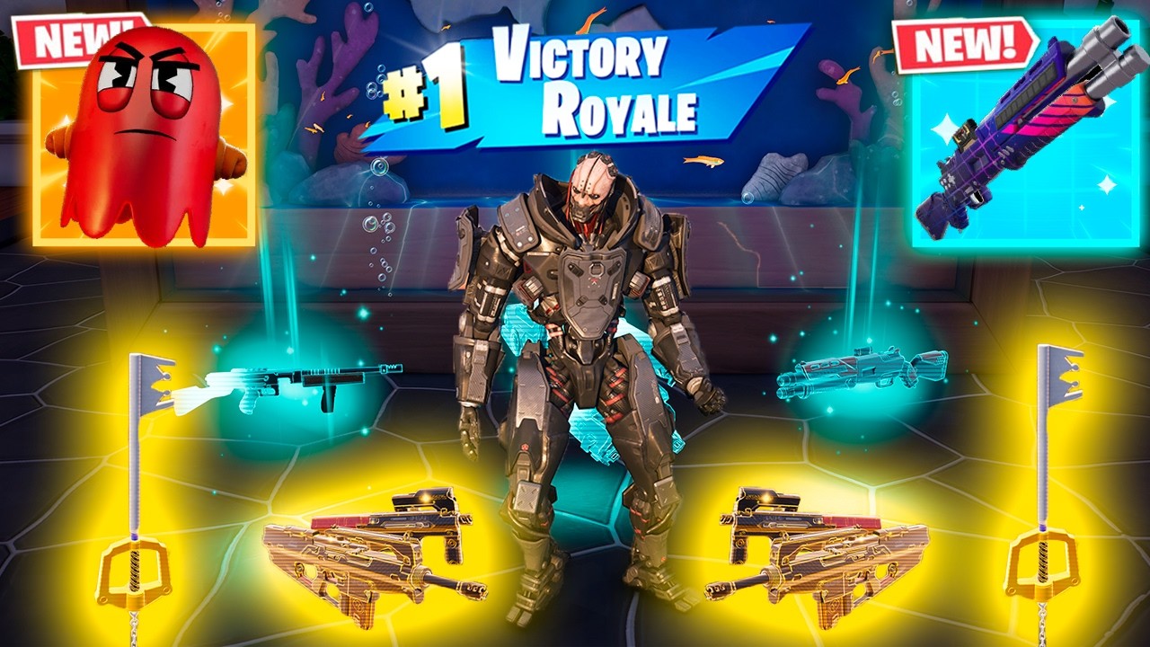 ADAM SMASHER (BOSS) vs NEW MYTHIC'S CHALLENGE (NEW!! Fortnite Chapter 7 Season 4)