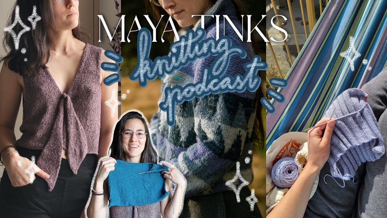 Big drama in the Patagonia Peaks test, big felted basket and big cleavage - knitting podcast ep. 73